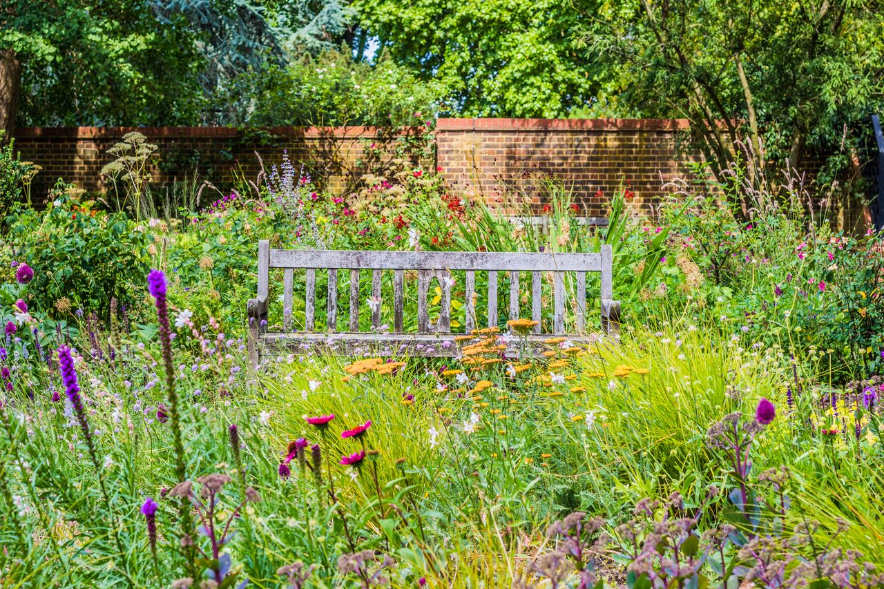 Sitting on a bench among flowers in an English country garden is restorative to the body and soul. But how?