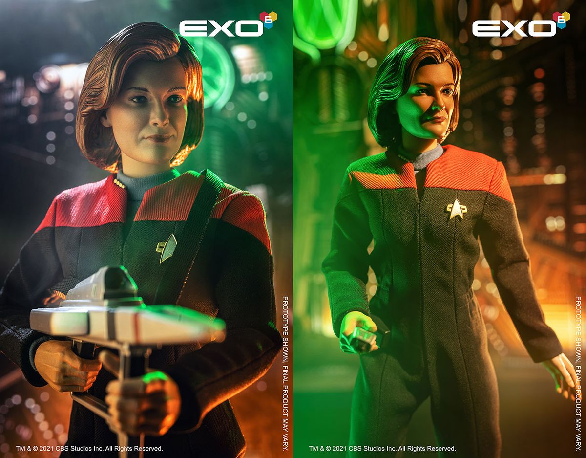 Figure of Captain Kathryn Janeway
