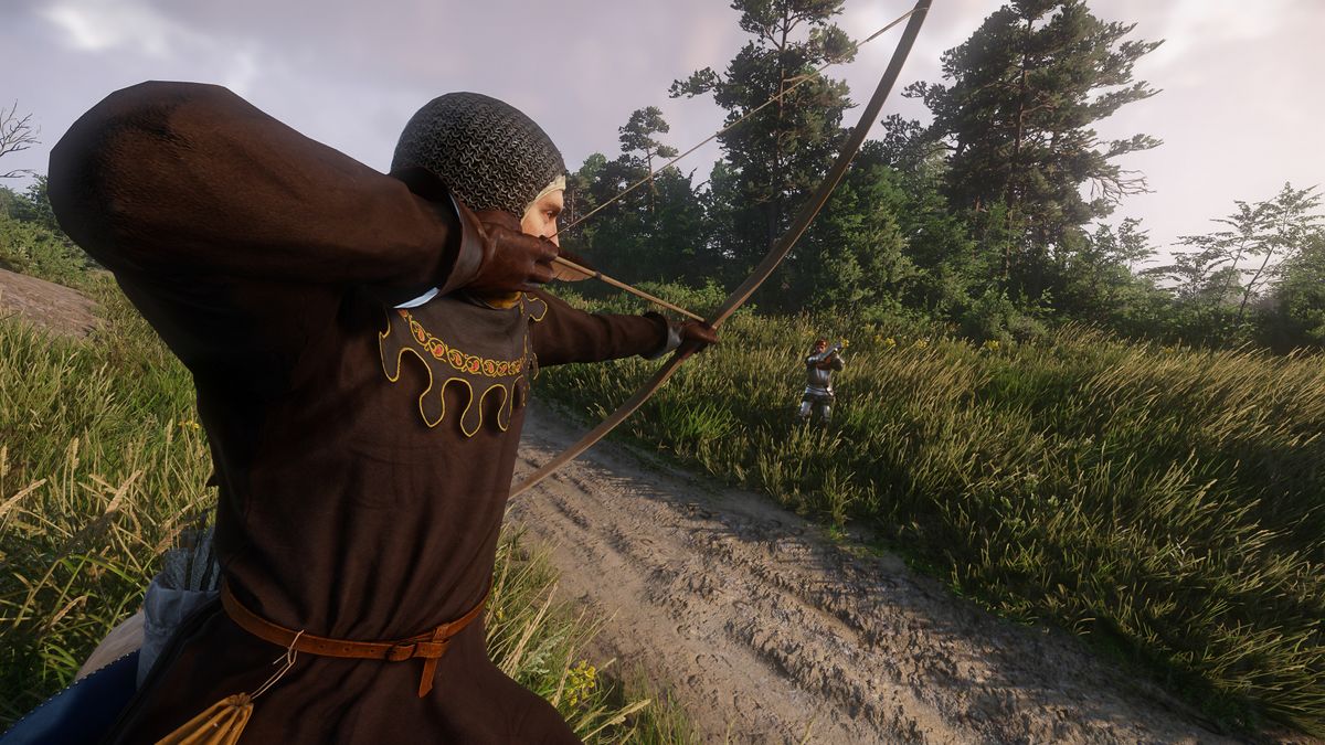 Using archery to kill someone in Kingdom Come: Deliverance 2