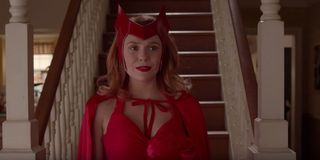 Elizabeth Olsen as Wanda Maximoff/Scarlet Witch on WandaVision (2020)