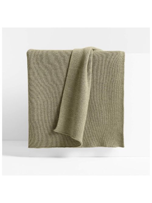 Calda Chantilly 70"x55" Garden Green Throw Blanket