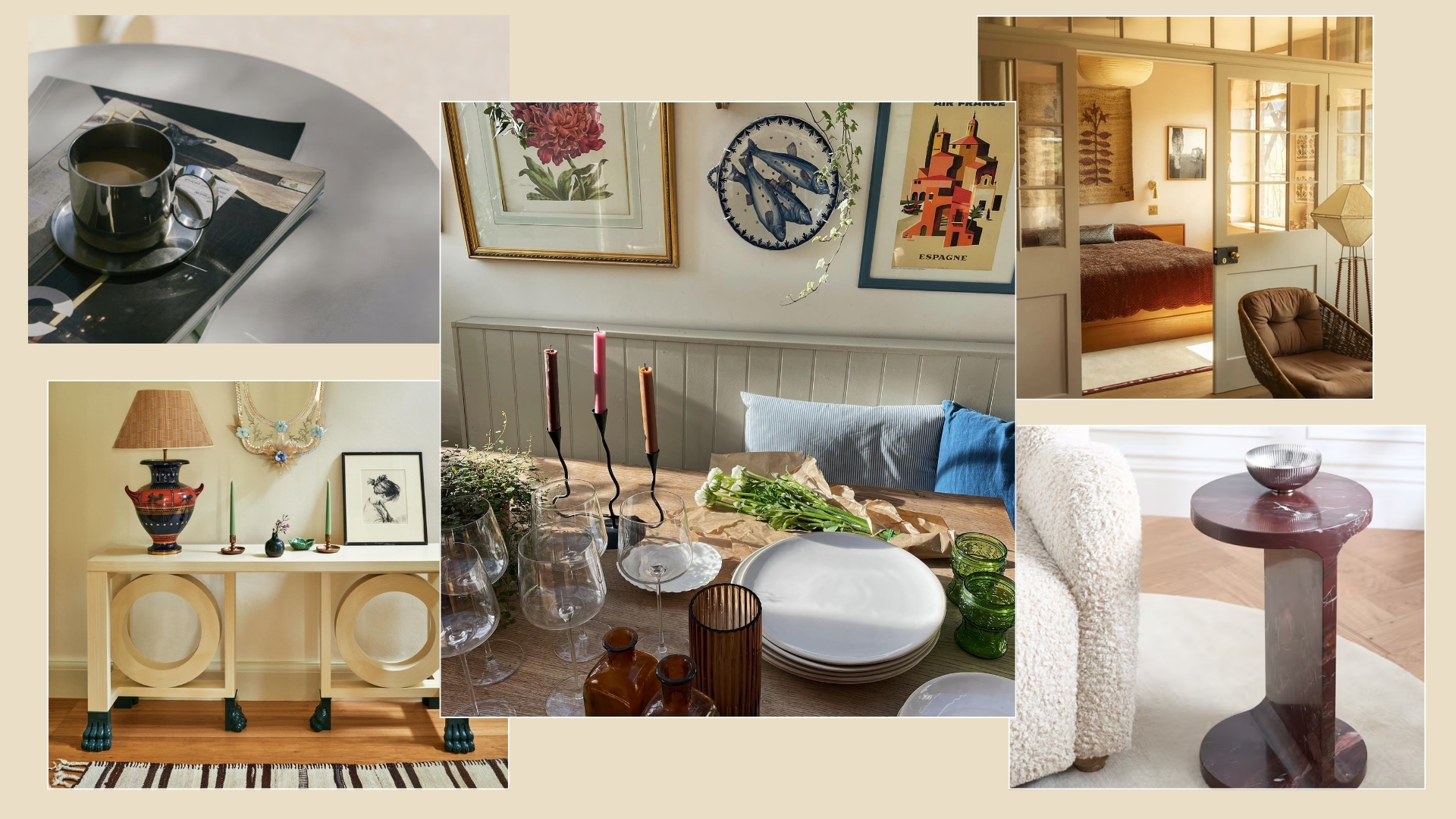 New in spring interior design buys from Skulm, @harrietstewart, @studiohollond, John Lewis