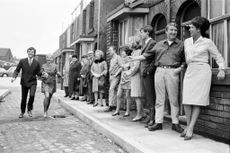 A new street setting for 'Coronation Street'. 