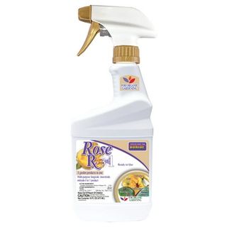 Bonide Rose Rx Multi-Purpose Fungicide, Insecticide and Miticide, 16 Oz Ready-To-Use Spray, for Organic Gardening