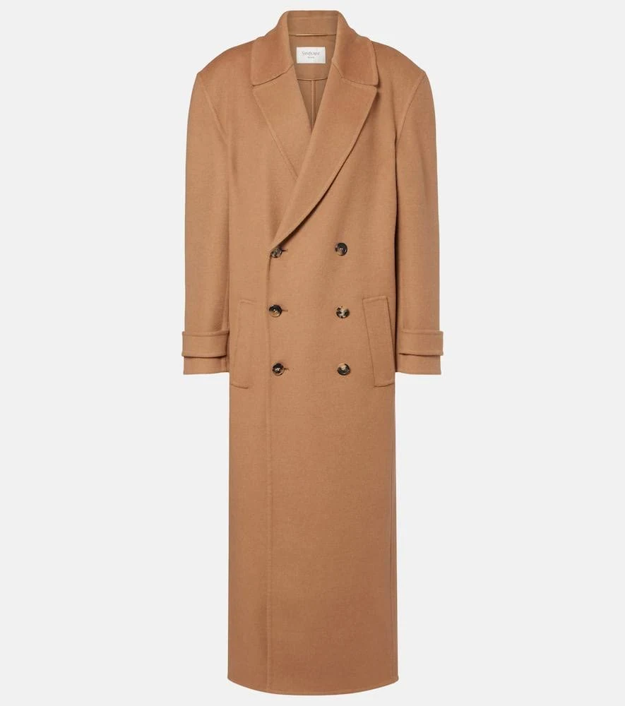 Saint Laurent Camel Coat