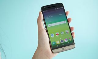 The LG G5 - Credit: Jeremy Lips / Tom's Guide