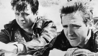 Robert Blake and Scott Wilson in the movie in cold blood