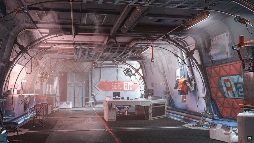 A corridor in Starfield