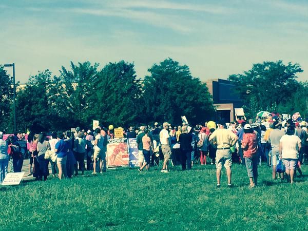 Planned Parenthood protest