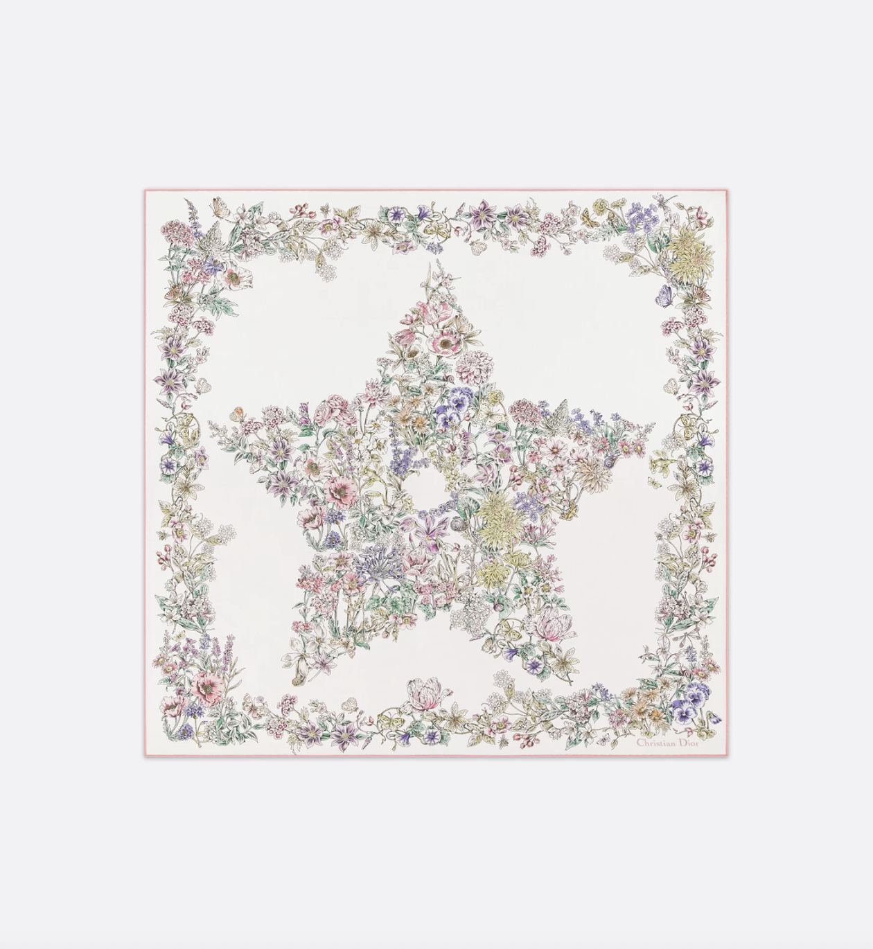 Dior, Dior Star 70 Square Scarf