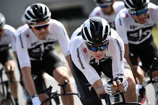 Chris Froome and Team Sky training ahead of the Tour de France
