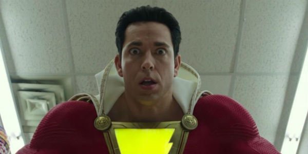 Shazam in the trailer