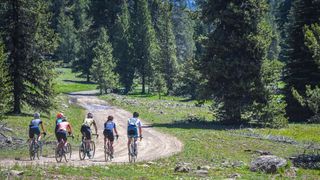 Riders at the Ochoco Gravel Grinder event