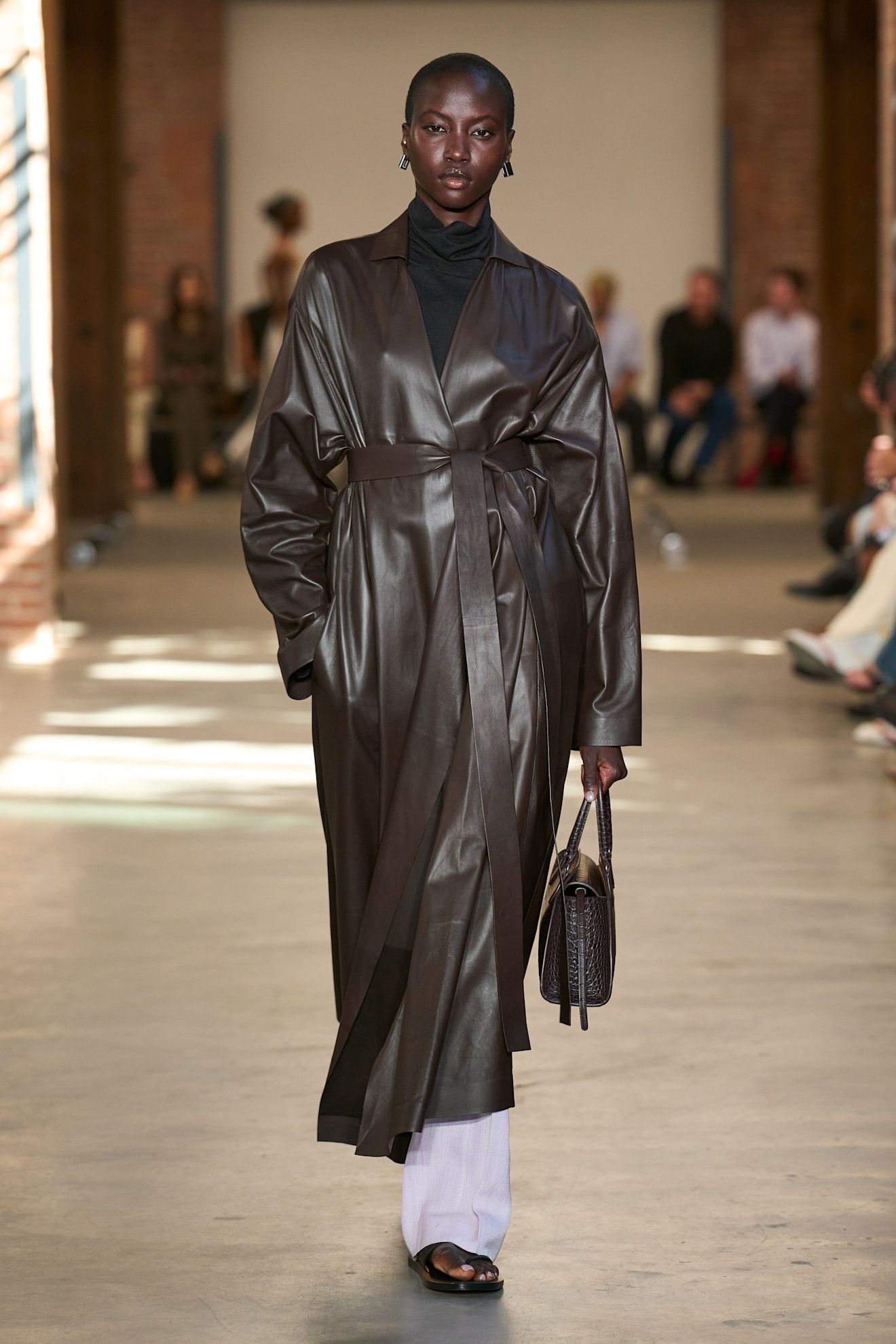 new york fashion week models wearing wearable clothes for spring 2027