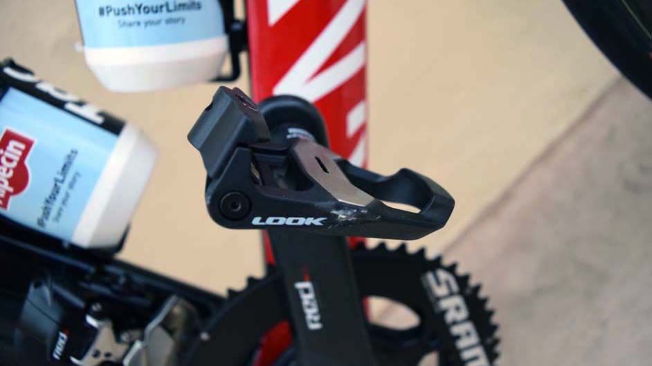 Katusha-Allpecin uses Look pedals