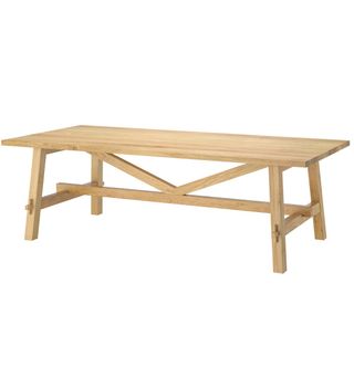 Mockelby table in oak, £425, ikea