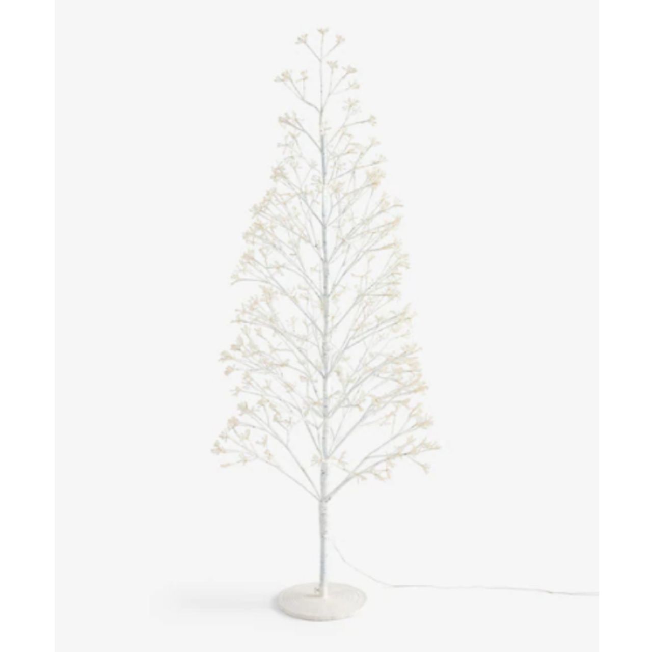 Next White Twig 6ft Pre Lit Christmas Tree