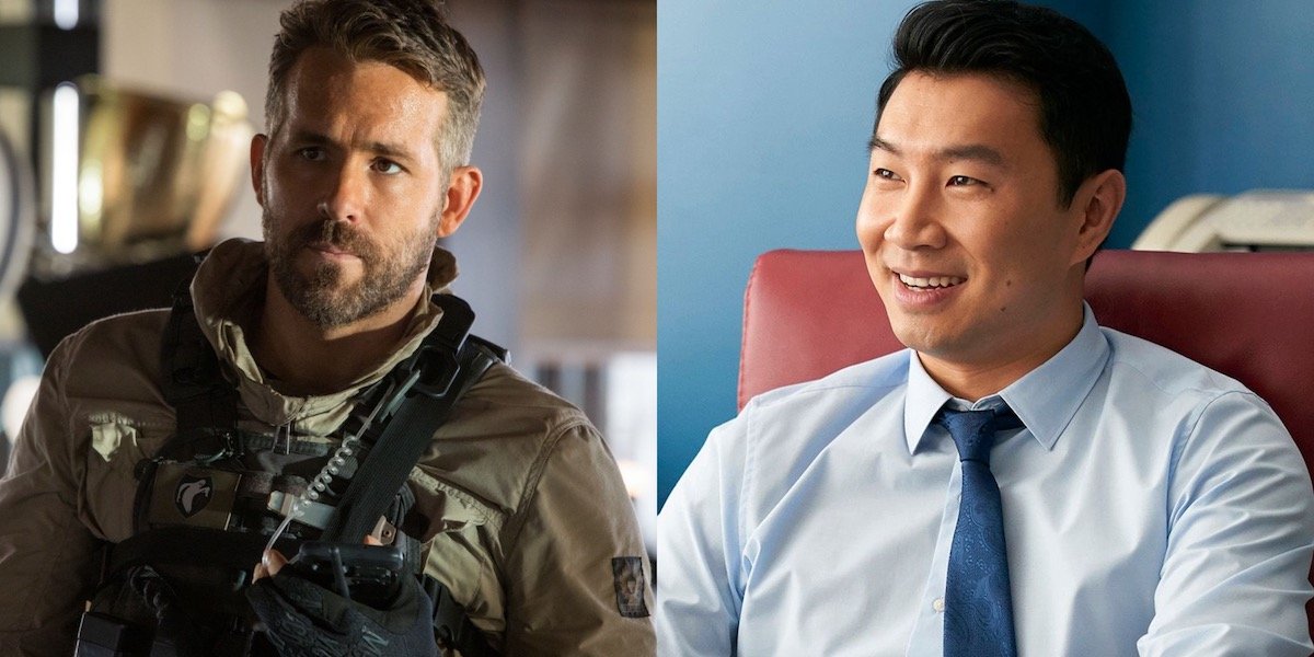 Ryan Reynolds and Simu Liu