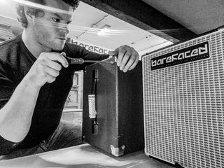 Barefaced cabinets are built proudly in Brighton by a team of techs who are keen guitarists and bass players.