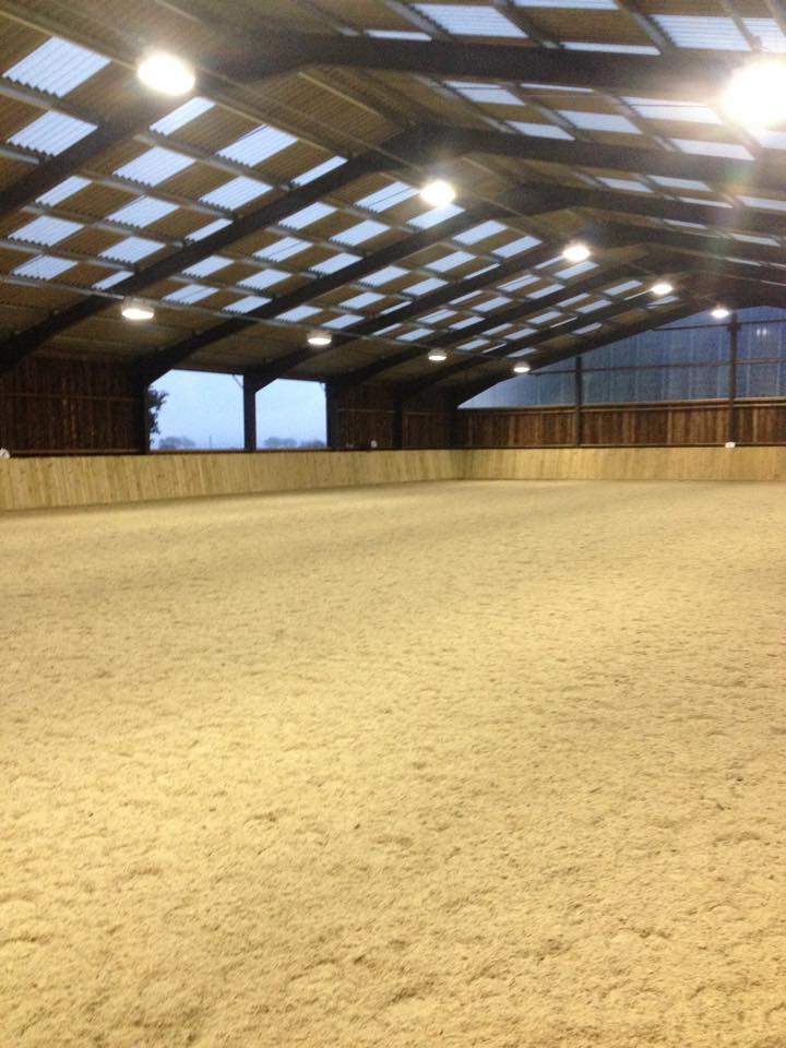 The new indoor arena