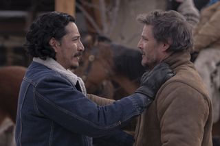 (L to R) Gabriel Luna as Tommy and Pedro Pascal as Joel in The Last of Us episode 6