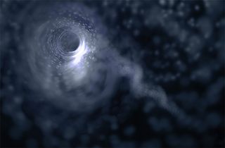 Artist Impression of a Black Hole