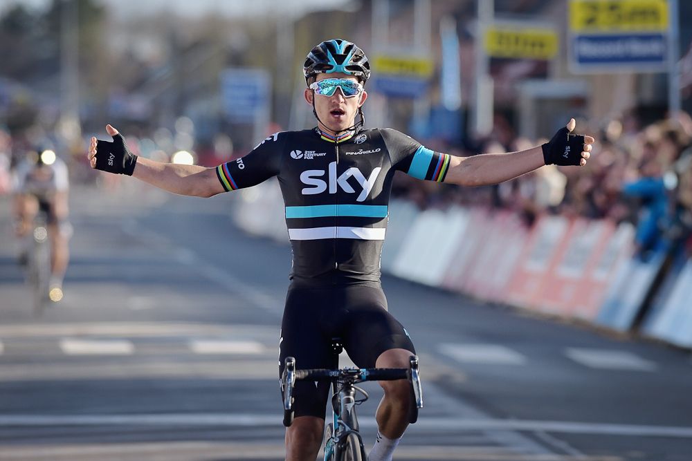 Michal Kwiatkowski (Team Sky) wins the 2016 E3 Harelbeke