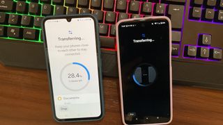 Smart Switch in use with different model Android phones