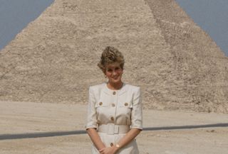 Princess Diana in Egypt 1992