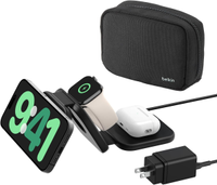 Belkin 3-in-1 Magnetic Wireless Charging Travel Pad