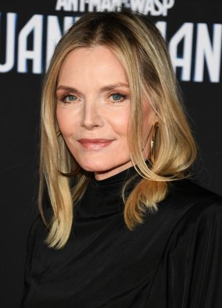 Michelle Pfeiffer attends Marvel Studios' “Ant-Man And The Wasp: Quantumania" at Regency Village Theatre on February 06, 2023 in Los Angeles, California