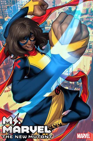 Ms. Marvel: The New Mutant #1 cover art