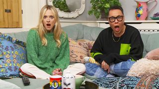 Fern Cotton and Gok Wan look shocked