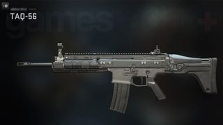 Call of Duty Warzone 2 gun TAQ 56 assault rifle