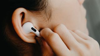 Close-up van de AirPods Pro 2