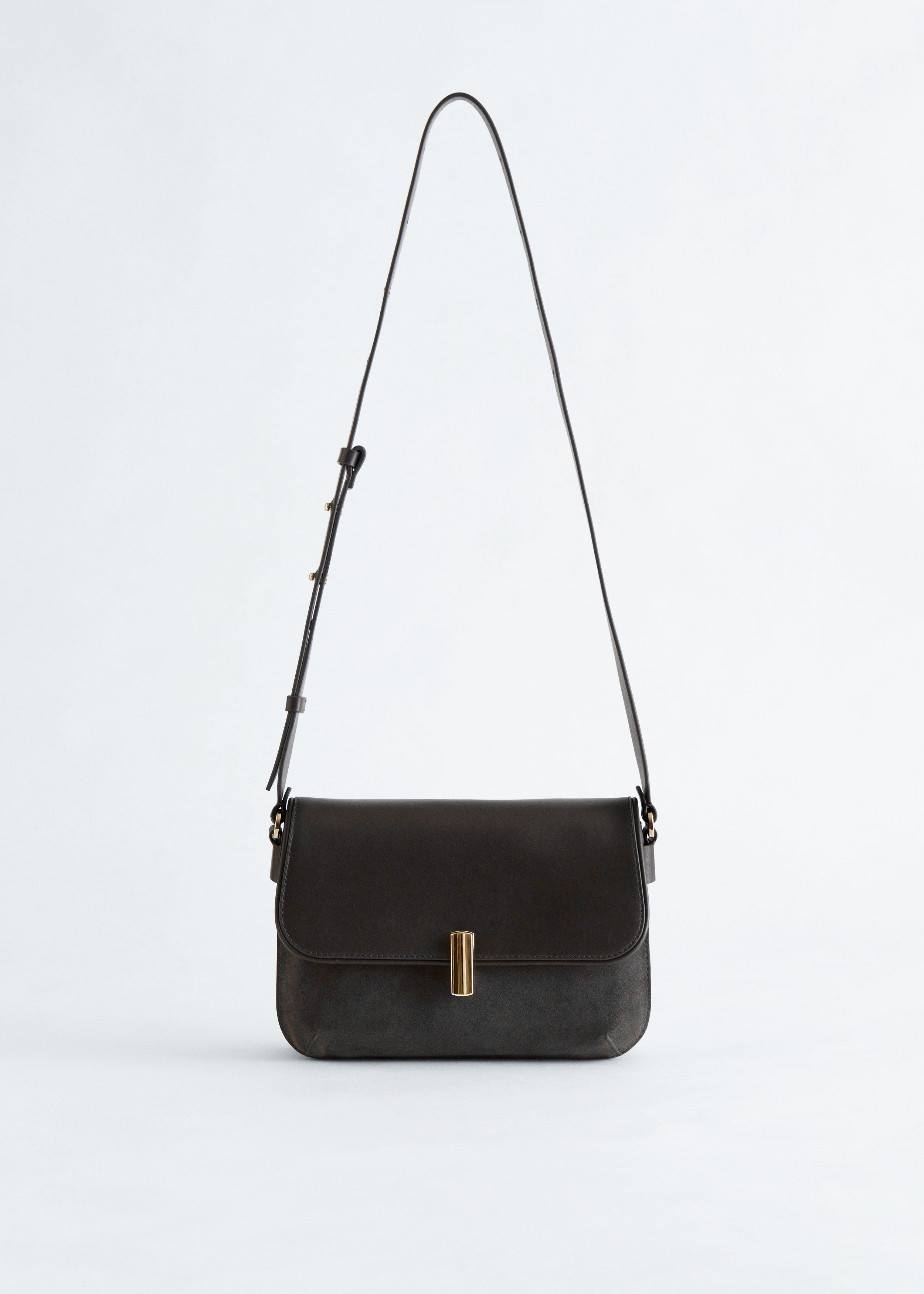 Dual Leather Crossbody Bag