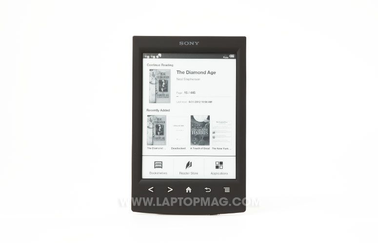 Sony Reader PRST2 Review eReader Review Laptop Mag