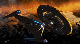 The USS Discovery from Star Trek: Discovery