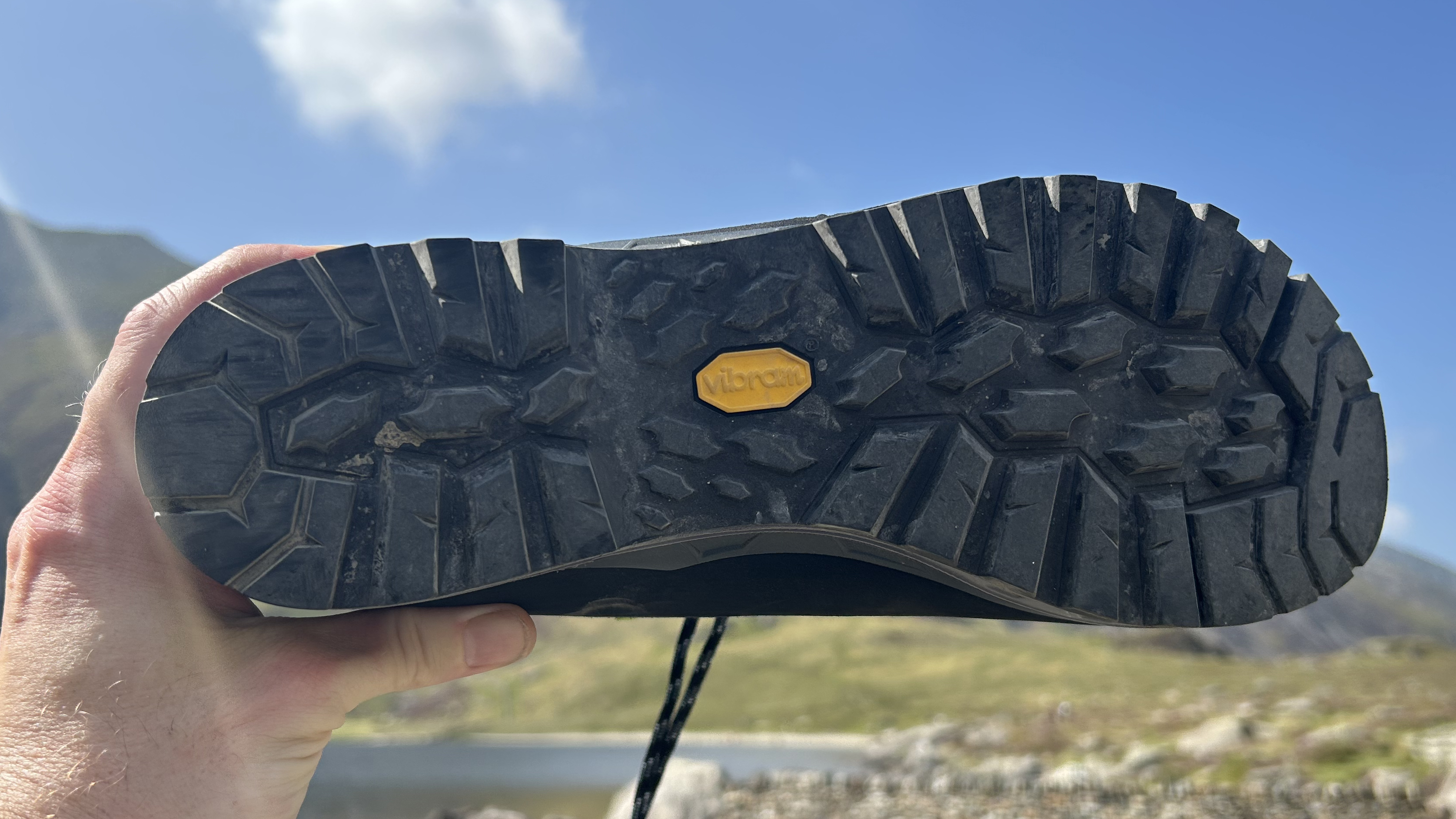 Vibram Scalatore sole on the Lowa Cevedale