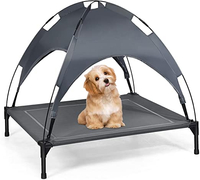 Maxmass Elevated Pet Cot with detachable canopy | £52.95
