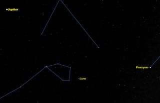 Asteroid Juno on Jan. 29, 2015