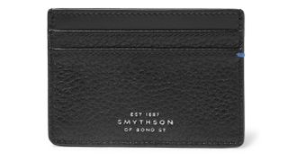Best wallet: Smythson Burlington Two-Tone Full-Grain Leather Cardholder