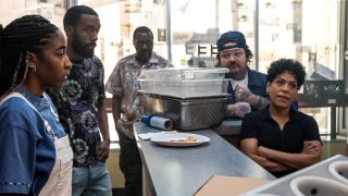 The Bear's staff stands together on The Bear