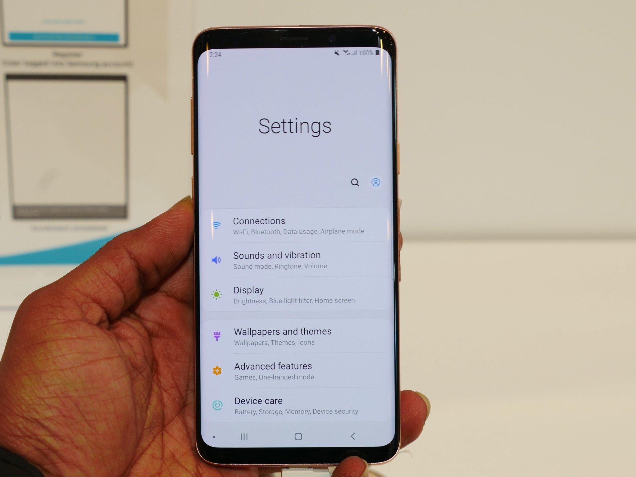 Samsung Galaxy s8 тема для one UI