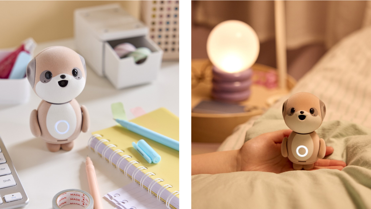 Sharp’s Poketomo targets millennial loneliness with a glowing meerkat robot AI