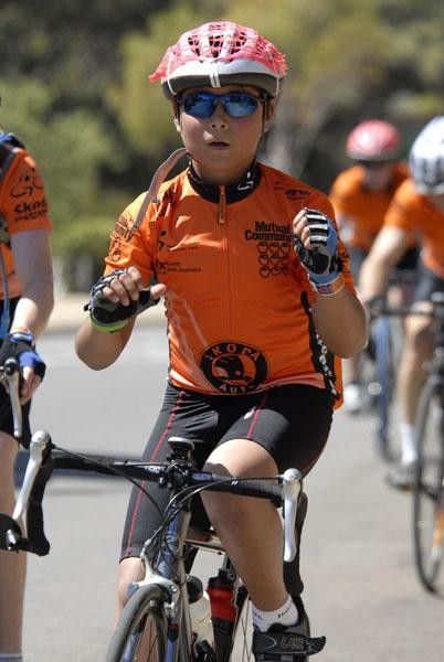 Look Mum - no hands!!