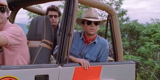 Sam Neill and Jeff Goldblum in Jurassic Park