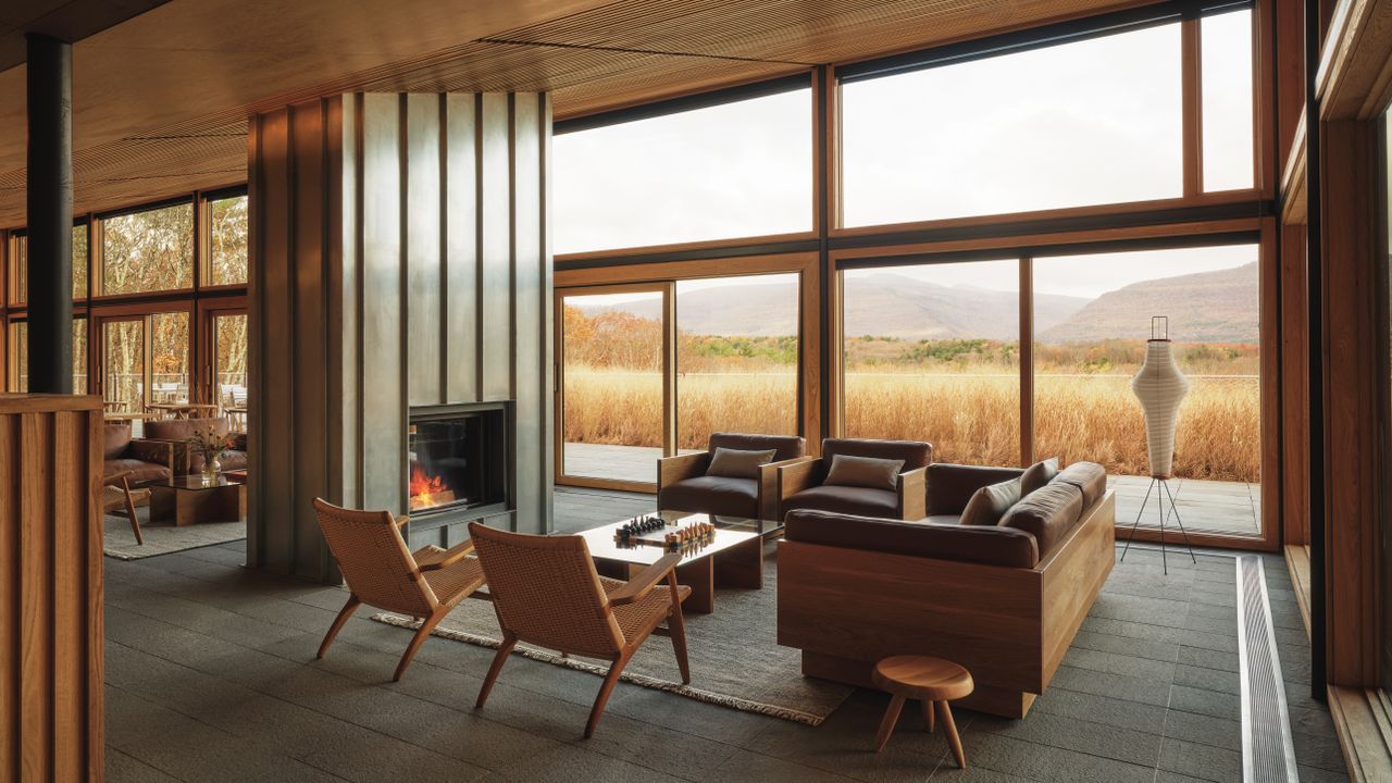 Furnished with midcentury classics, this Catskills hotel is the perfect retreat for design lovers