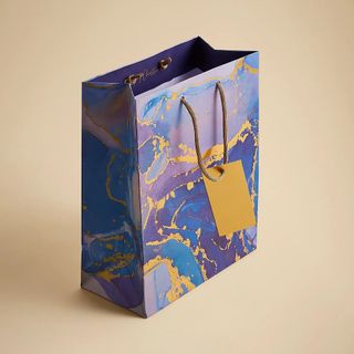 Medium Recyclable Marble Gift Bag