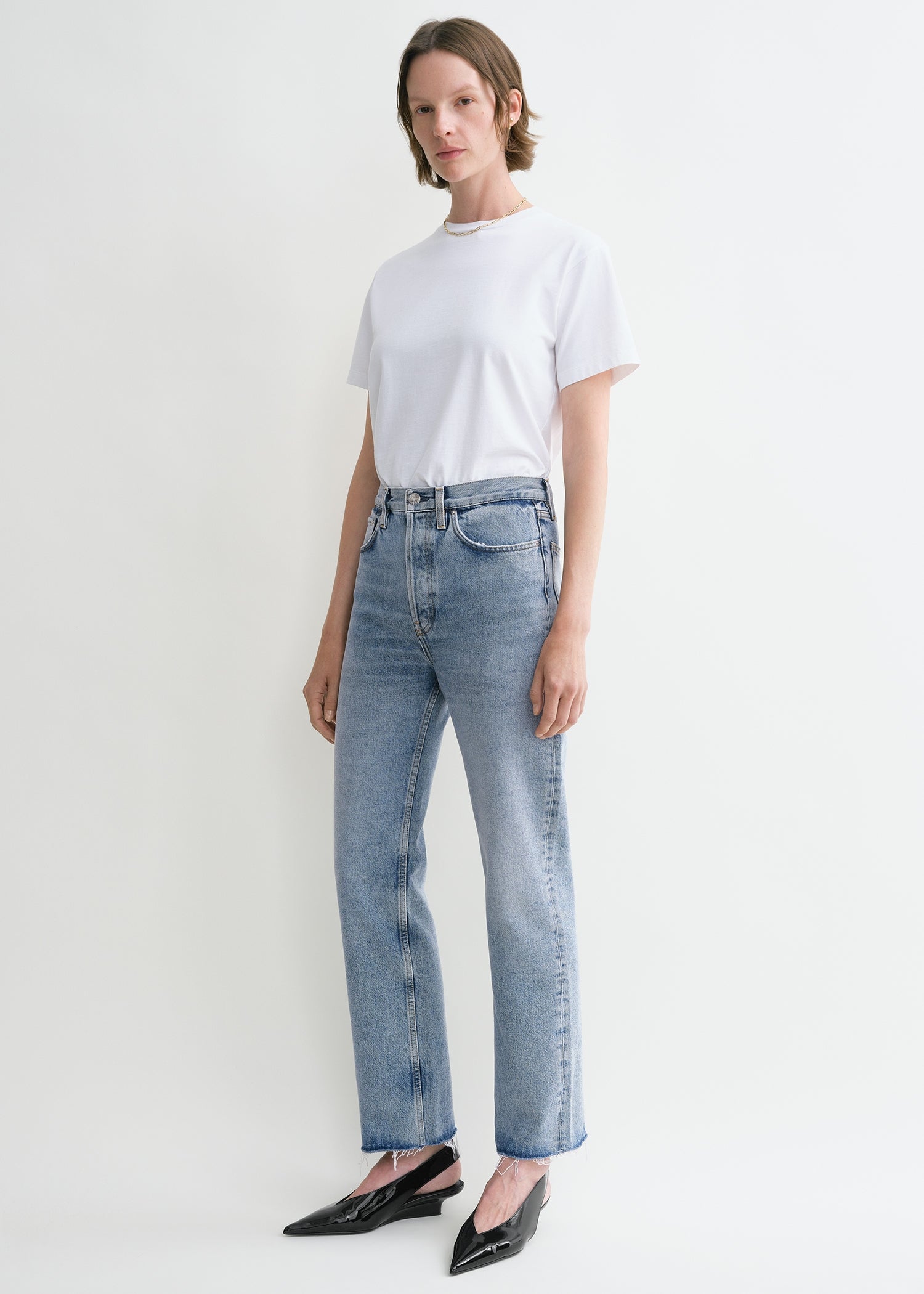 Classic Cut Denim Worn Blue - 23/30